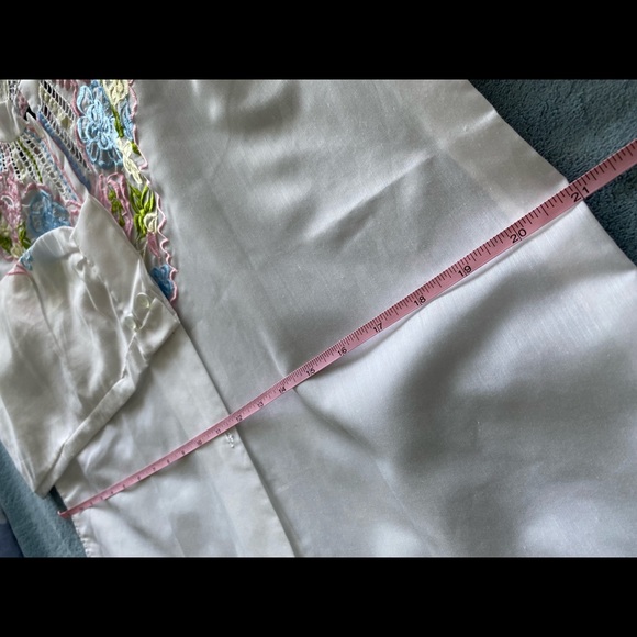 Vintage floral blouse. Size:XL - Picture 8 of 9